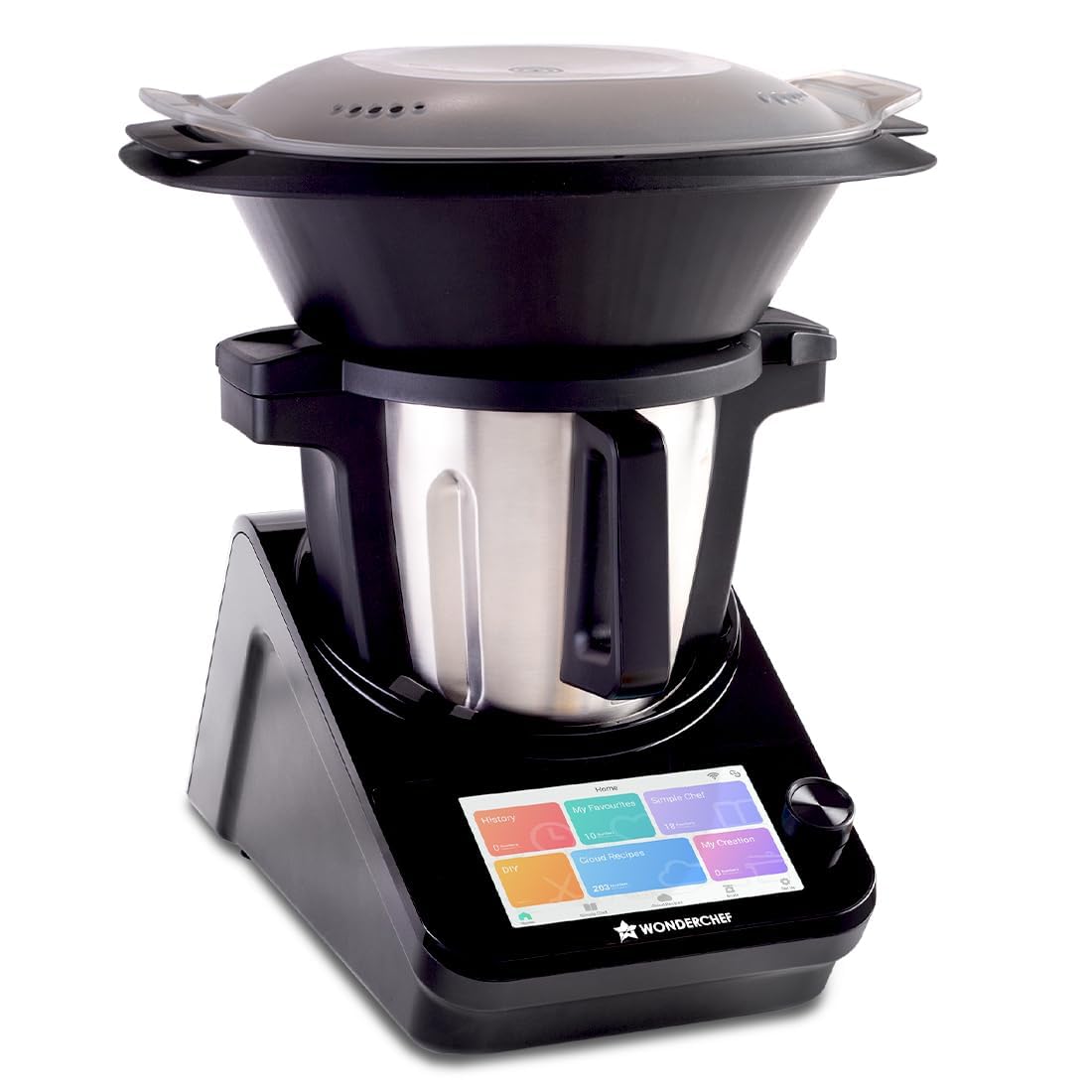 WONDERCHEF Kitchen Robot All In One Black Steel 63154896