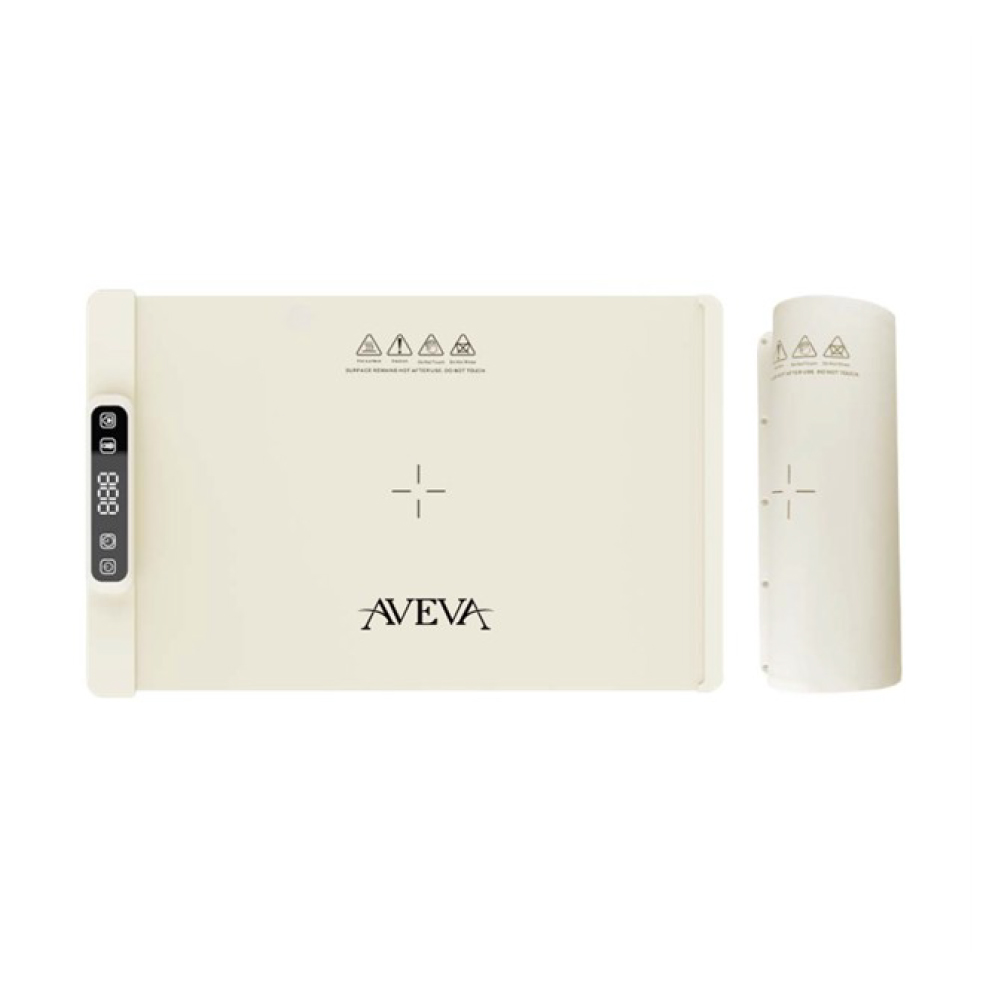 Aveva Folding Electric Food Warmer Mat – White