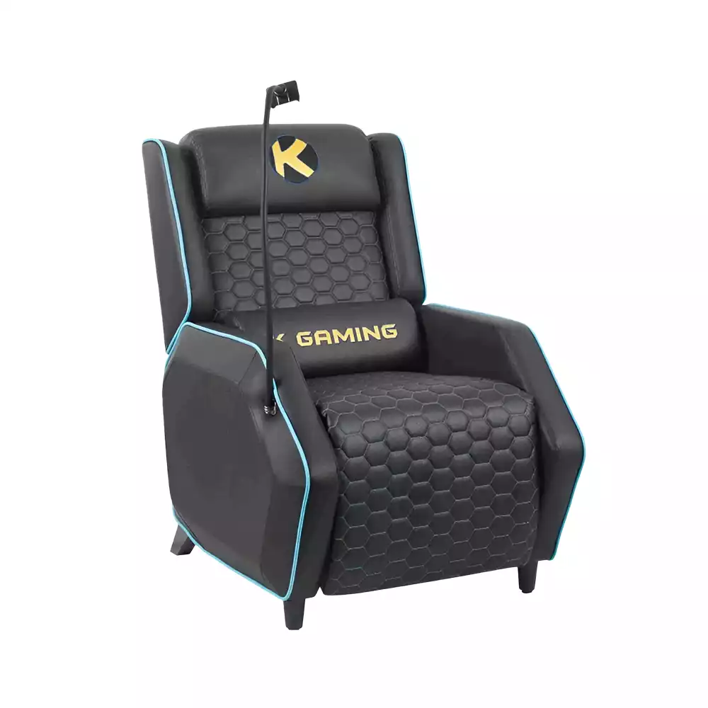 KGaming Thunder Bolt Gaming Sofa Black/Blue (KW-GS12)