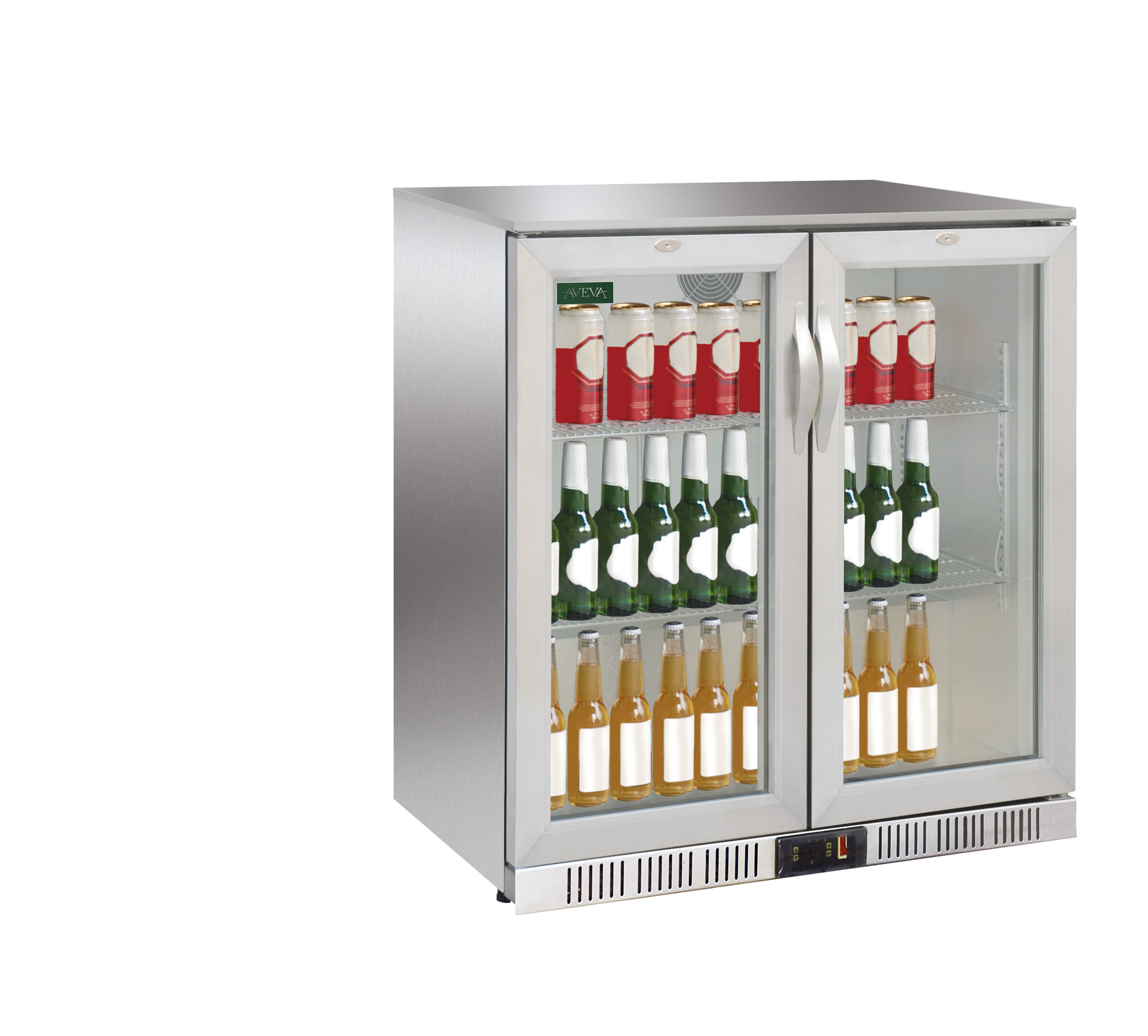 AVEVA LG-198 198L Undercounter Showcase Refrigerator Single Door | Qatar