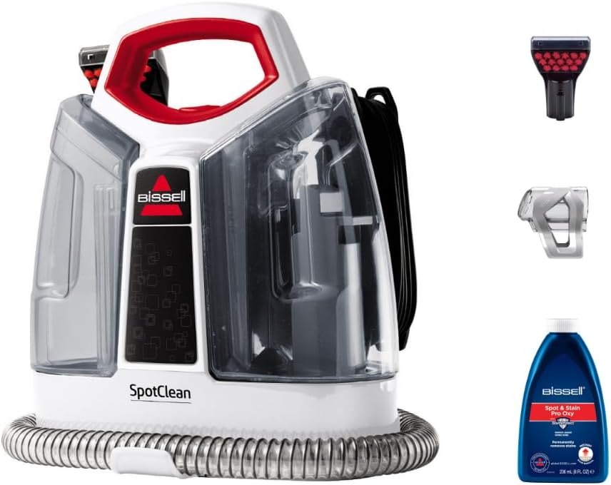 BISSELL Portable Spot Clean Wet & Dry 330W Carpet & Upholstery Cleaner 3698E
