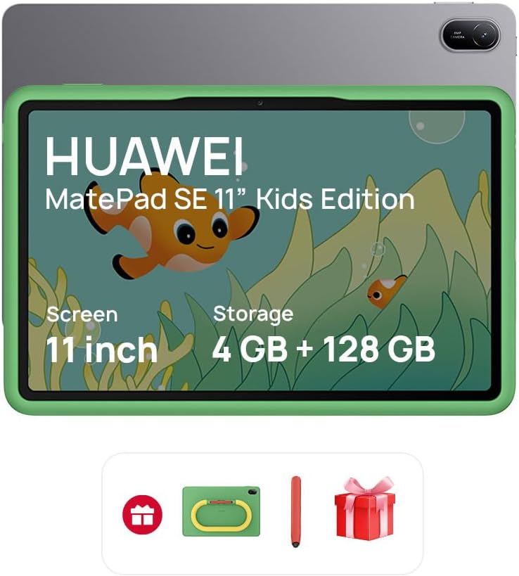 HUAWEI MatePad SE 11 Kids Edition 11.0 Inch WiFi Only 4GB 128GB 2025 Nebula Gray