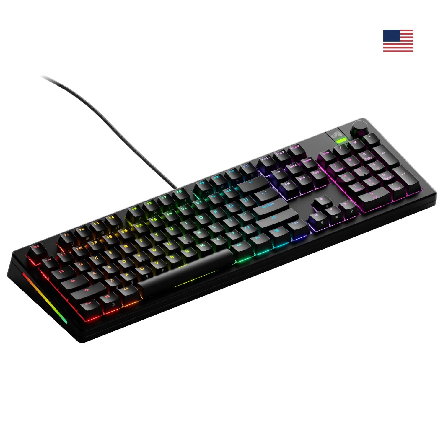 Glorious GMMK 3 100 Percent Prebuilt Wired Gaming Keyboard Black