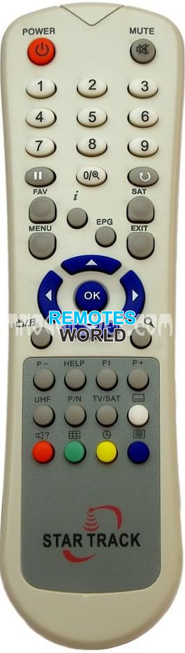 STAR TRACK Remote ST550 Replacement for Satellite Receiver