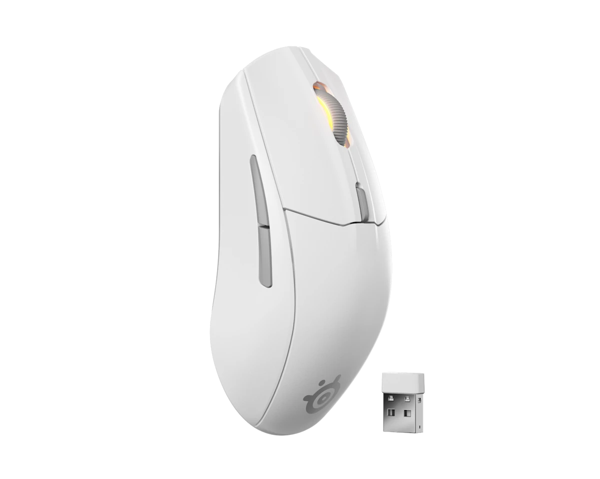 SteelSeries Rival 3 Wireless Gen 2 White Gaming Mouse SS-MS-RIVAL-3-WL-GEN2-WH