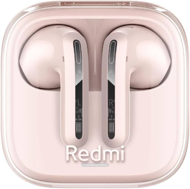 Redmi Buds 6 Active Transparent Powder – Wireless Bluetooth Earbuds