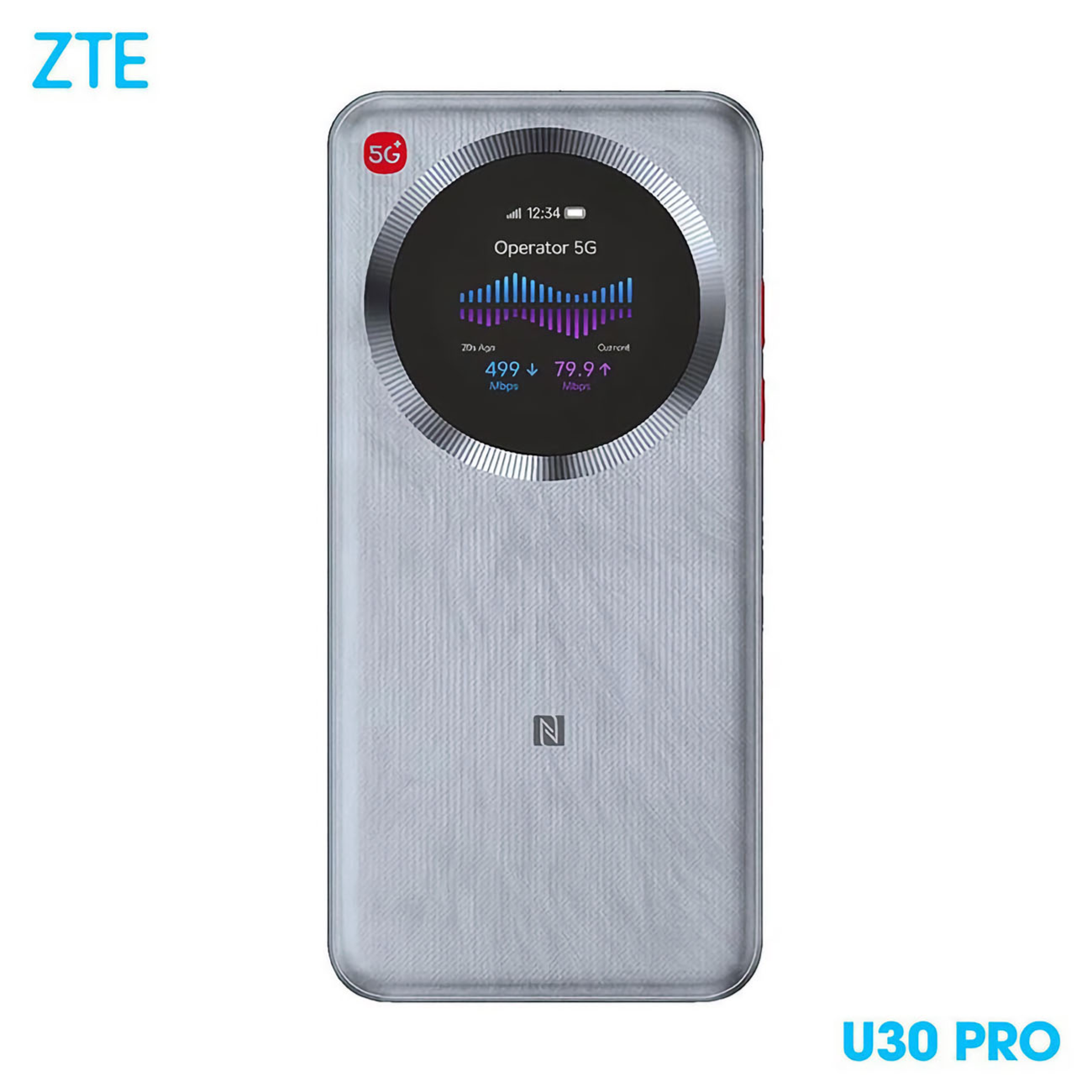 ZTE U30 Pro Portable Router Wi-Fi 6 Touchscreen Display Battery Powered