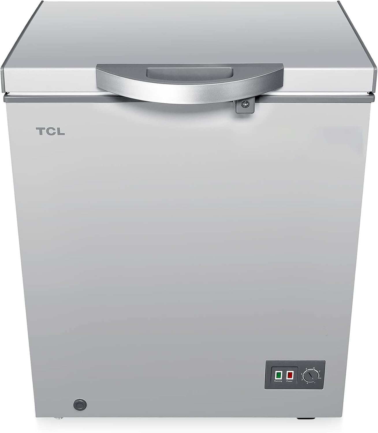 TCL F188CFSL Chest Freezer 188L Silver Mechanical Control