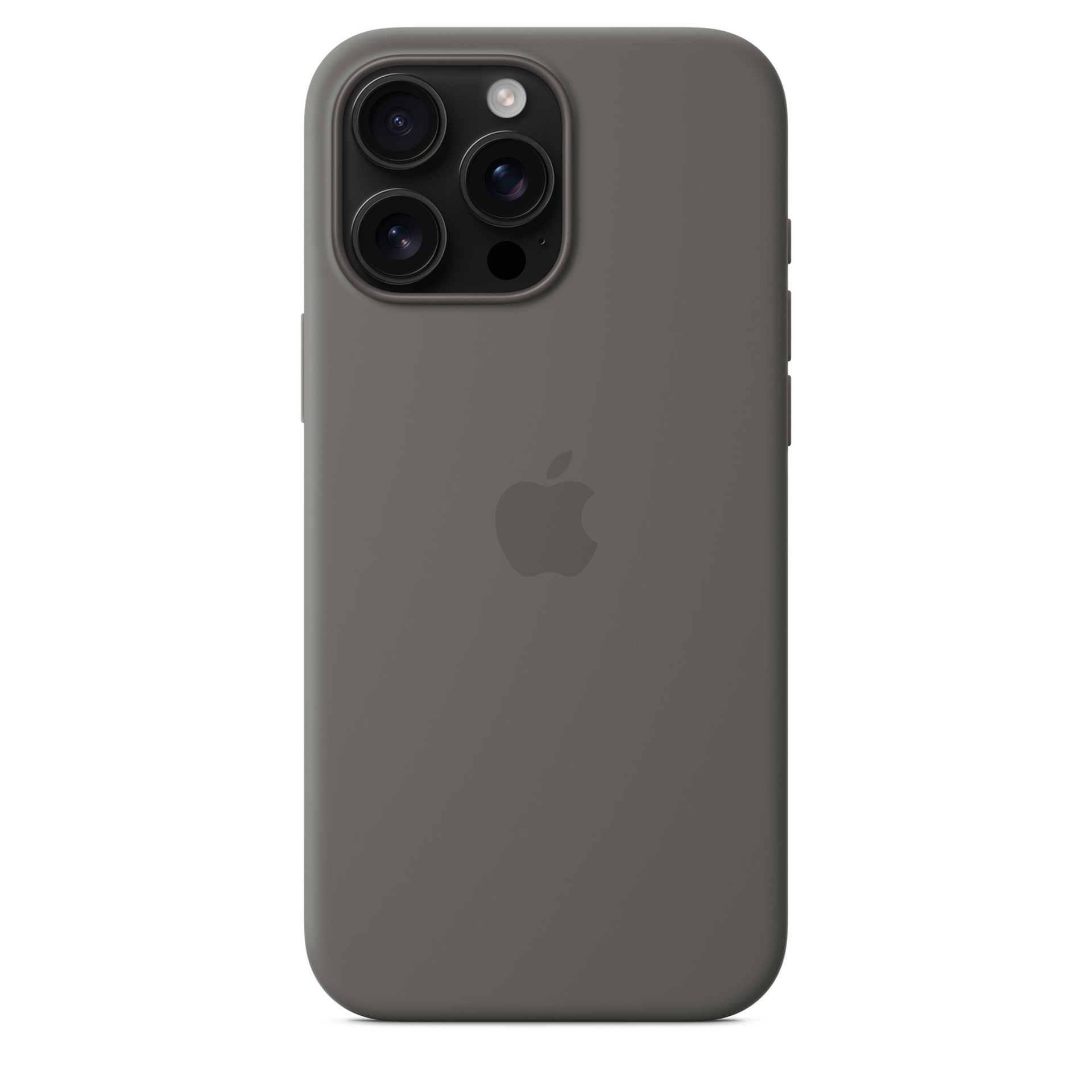 Apple iPhone 16 Pro Max Silicone Case Stone Gray – MYYV3ZM/A