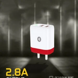 Beyox BY 40 Charger IP 2 USB + QC 2.8A Local Travel Adapter | Beyox Qatar