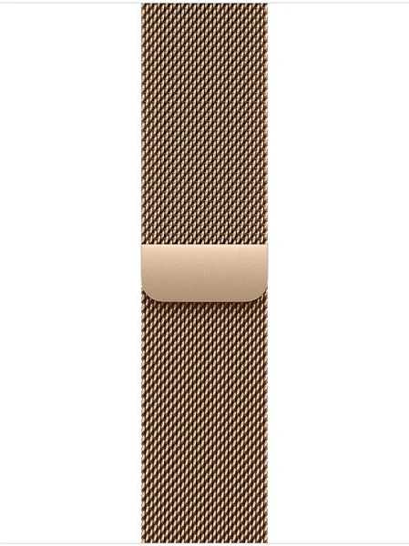 Apple Watch 42mm Gold Milanese Loop - Premium Stainless Steel Strap | Qatar | MXMN3ZM/A