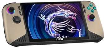 MSI Claw 8 AI+ Handheld Gaming Console Ultra 7-258V / 32GB / 1TB SSD / 8" Sandstorm | Windows 11