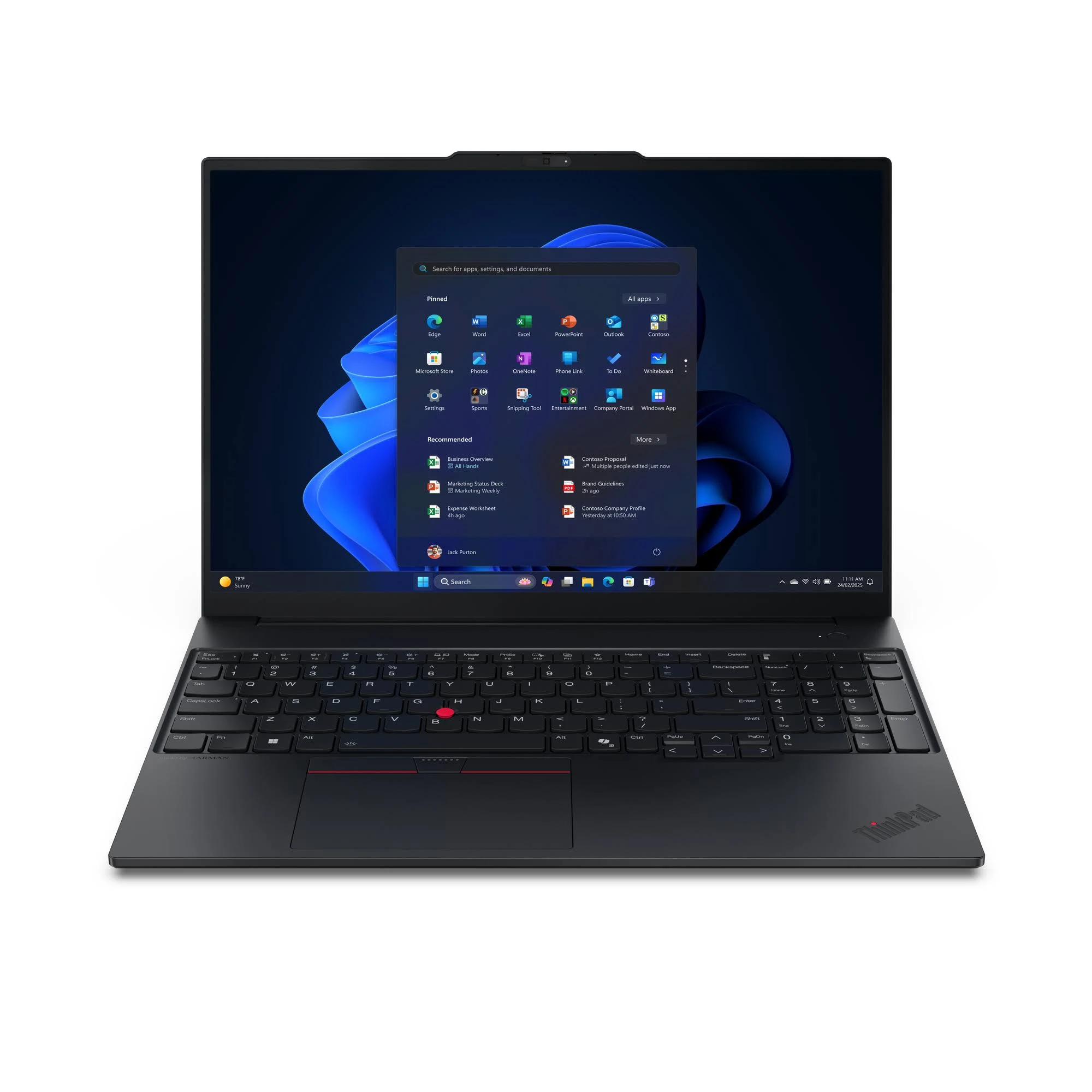 Lenovo Edge E16 U5-225U 8GB 512GB SSD DOS Laptop