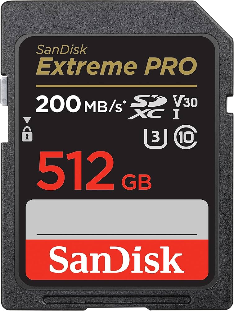 SanDisk Ultra SD UHS-I 512GB | 150MB/s Read Speed | Imaging Card