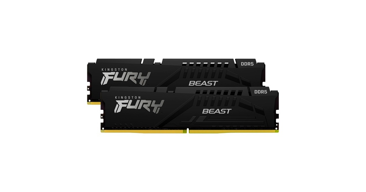 Kingston FURY Beast Black DDR4 16GB KF432C16BBK2/16 Desktop Memory