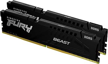 Kingston FURY Beast Black DDR5 32GB (2x16GB) 5200MHz Memory Kit