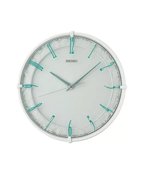 Seiko QXA811WR Wall Clock | 30.7cm | Quiet Sweep | Plastic Case
