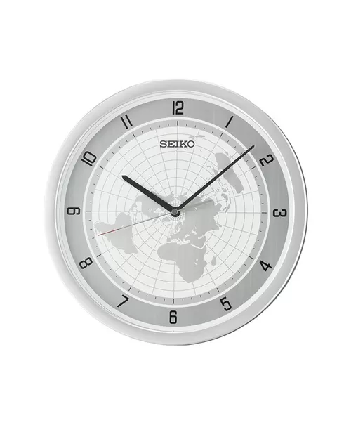 Seiko QXA814AR Wall Clock | 36.1cm | Quiet Sweep | Plastic Case