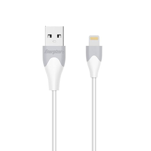 Energizer C610LGWH Lightning Bicolor Cable 1.2m White