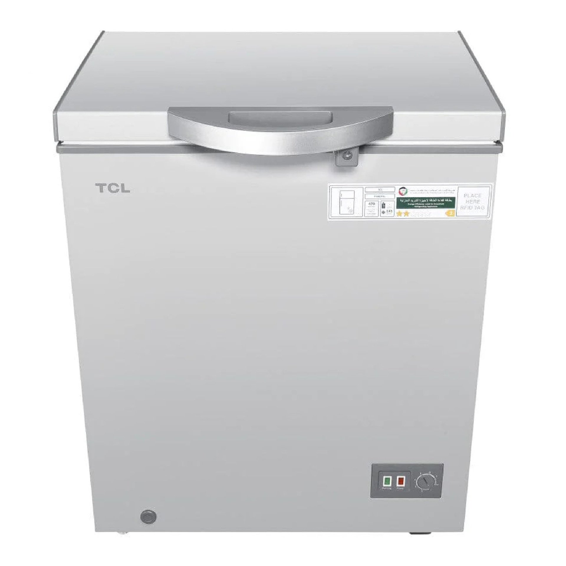 TCL F188CFSL 188 L Chest Freezer – Mechanical Control, Silver