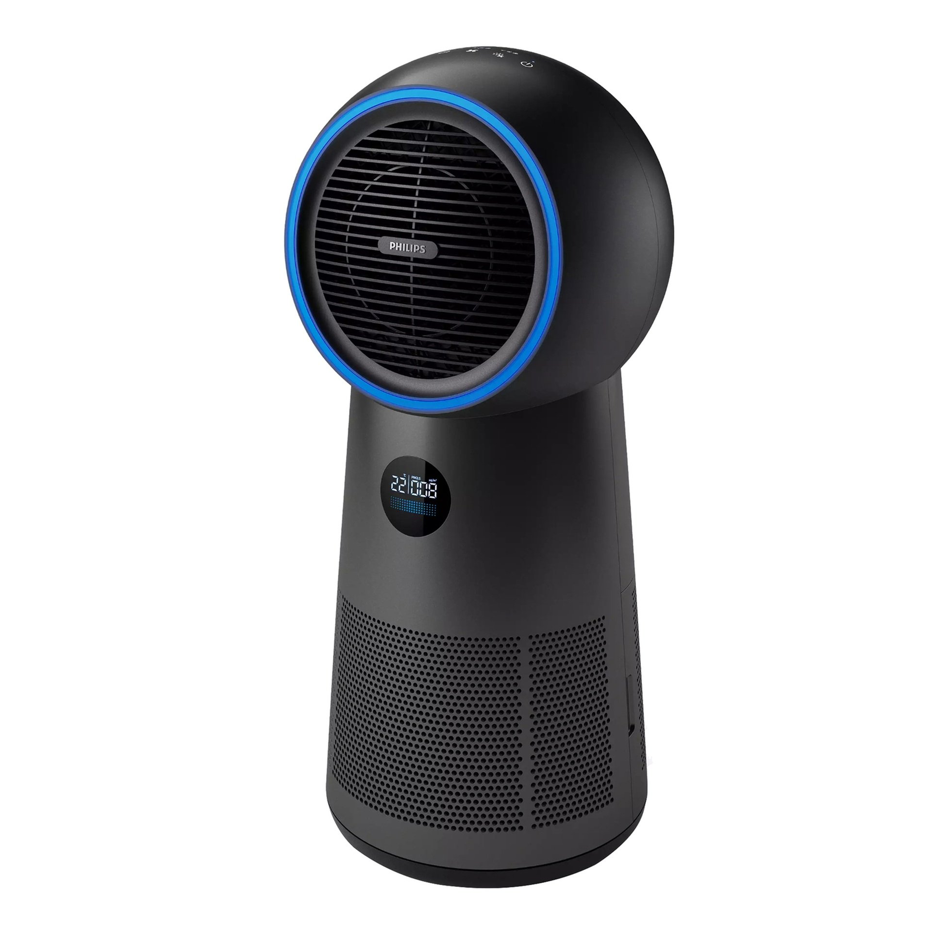 Philips AMF220/95 Air Purifier, Heater & Fan – Black (ME Edition)