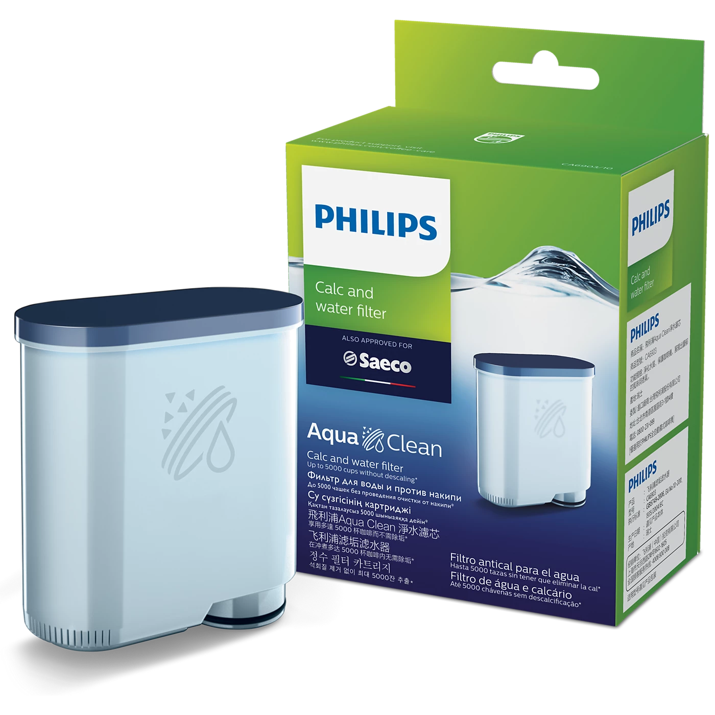 Philips AquaClean Water Filter CA6903/10 | 1 Unit for Espresso Machines