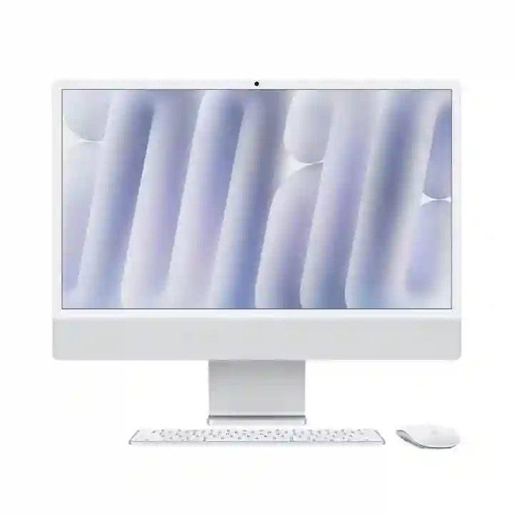 Apple iMac 24" Silver (10C CPU / 10C GPU, 16GB, 256GB SSD) - M4 Chip | MWUU3AB/A
