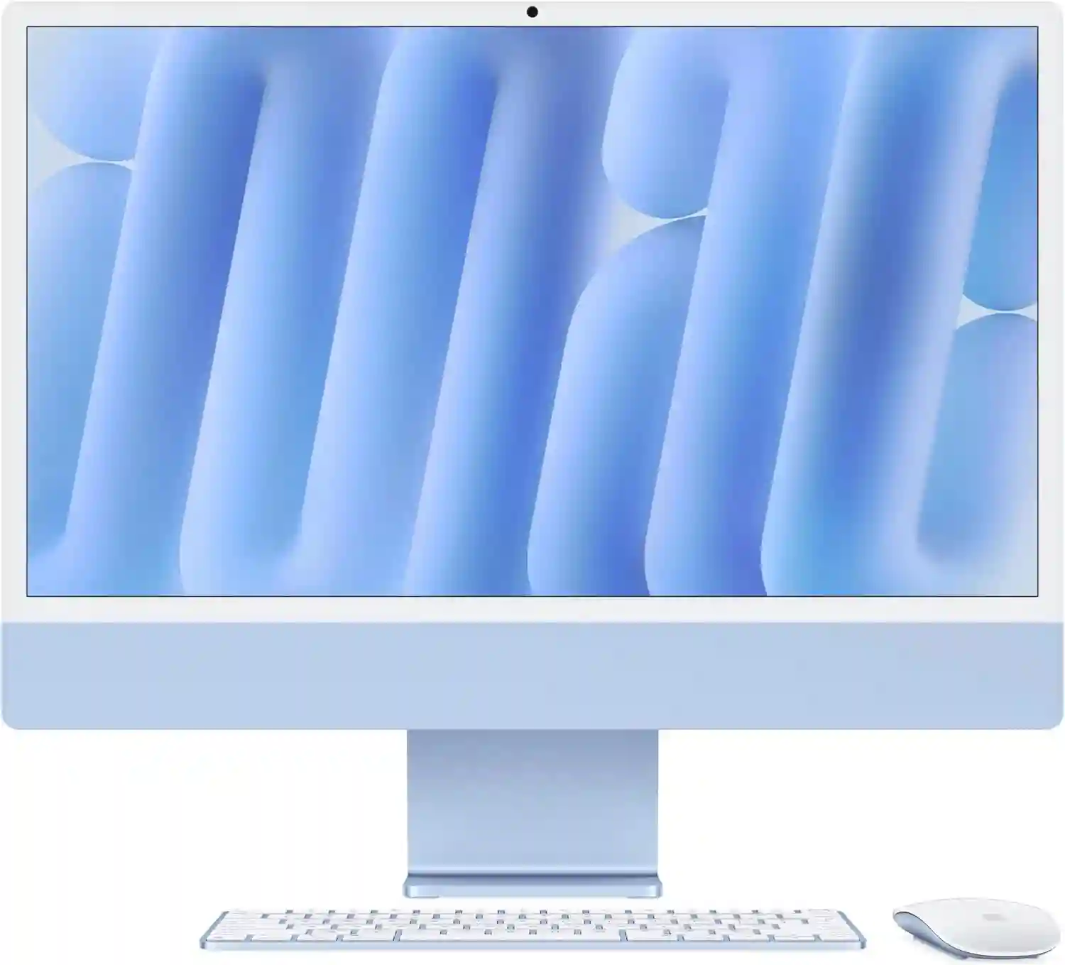 Apple iMac 24" Blue (10C CPU / 10C GPU, 16GB, 512GB SSD) - M4 Chip | MWV33AB/A