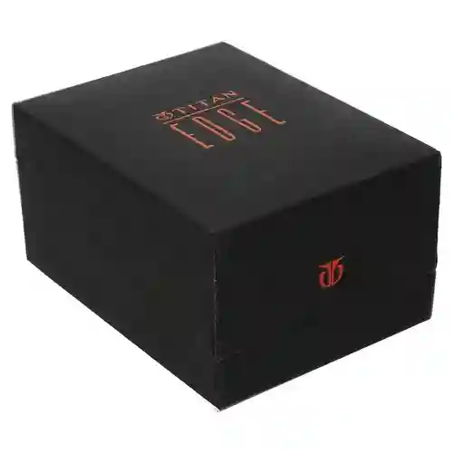 Titan Quartz Analog White Dial Leather Strap Watch for Men | Titan Qatar