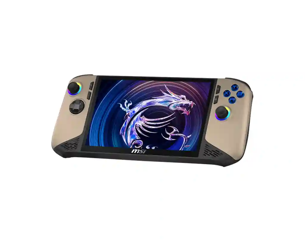 MSI Claw 8 AI+ Handheld Gaming Console Ultra 7-258V / 32GB / 1TB SSD / 8" Sandstorm | Windows 11 | Qatar
