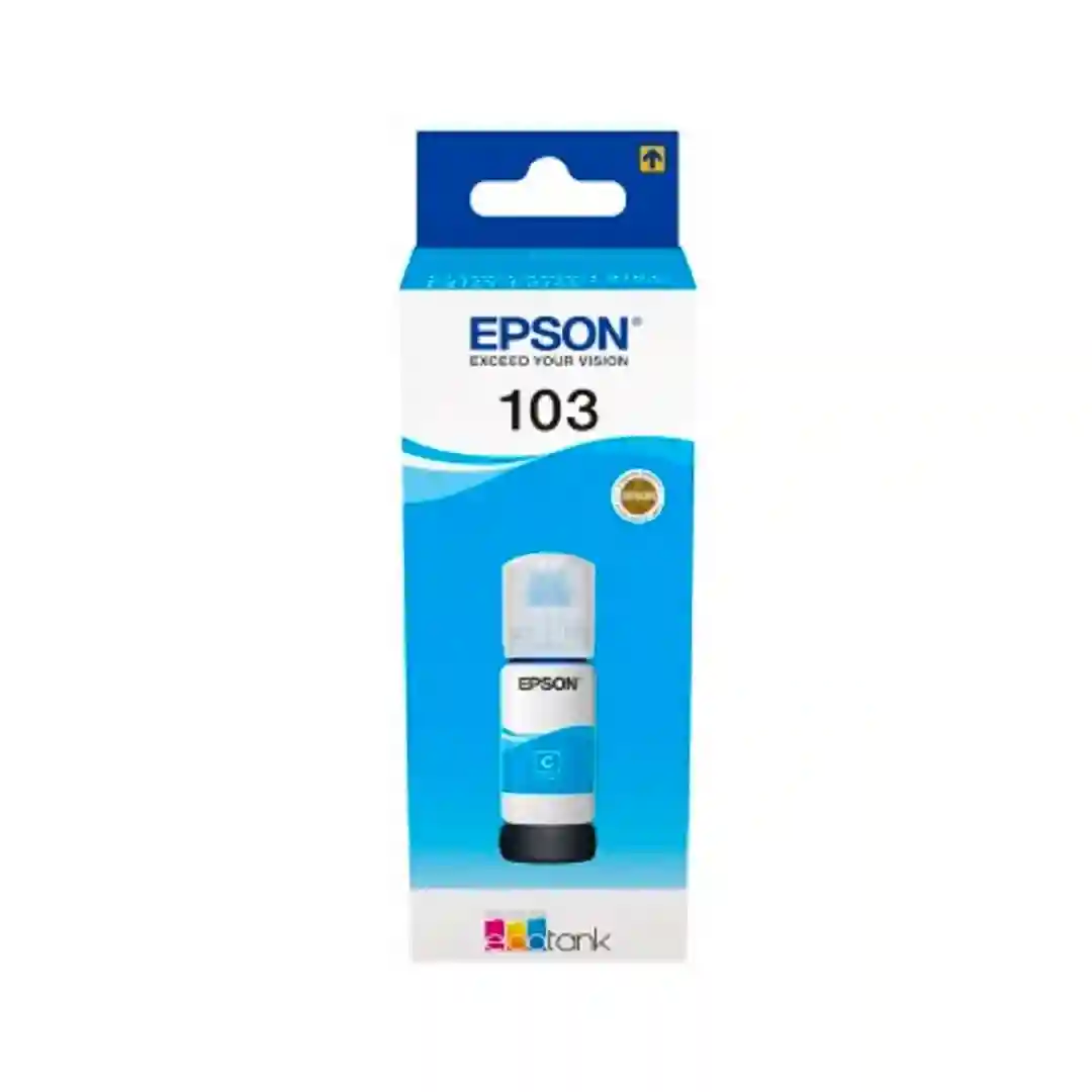 Epson 103 Cyan Ink Bottle C13T00S24A | Qatar