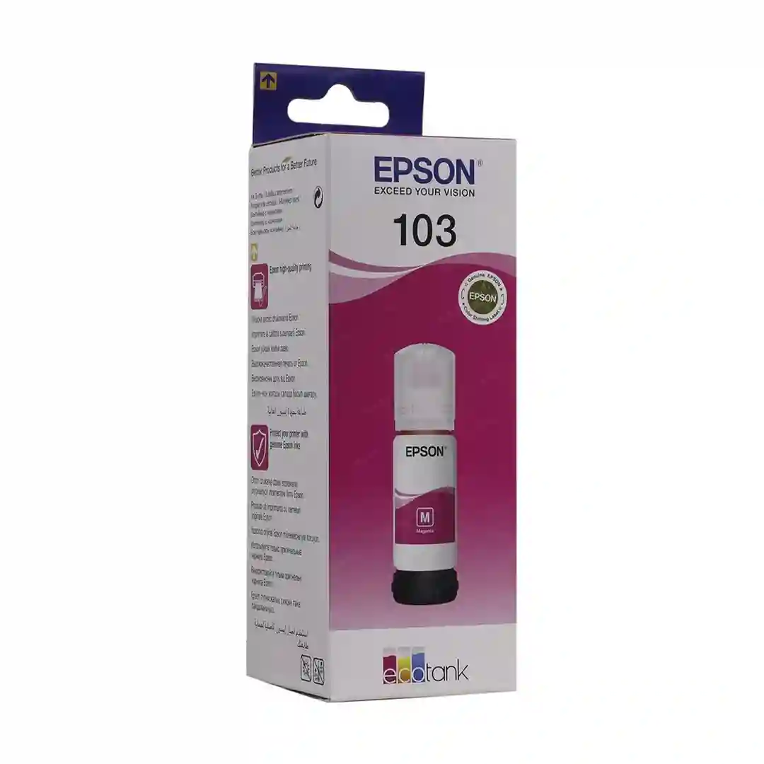 Epson 103 Magenta Ink Bottle C13T00S34A | Qatar