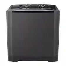 LG 16Kg Twin Tub Washer P2061PT Black | Roller Jet • Wind Jet Dry • Twin-Tub Semi-Automatic