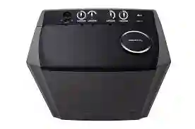 LG 16Kg Twin Tub Washer P2061PT Black | Roller Jet • Wind Jet Dry • Twin-Tub Semi-Automatic