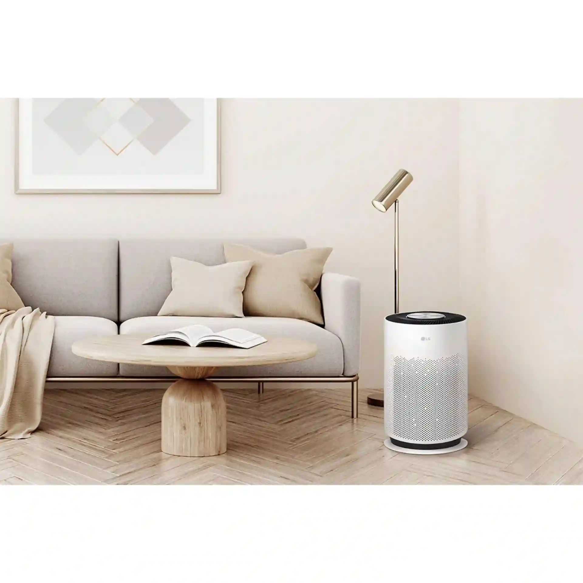 LG Air Purifier AS60GHWG0 | 360° Purification • PM1.0 Sensor • ThinQ WiFi
