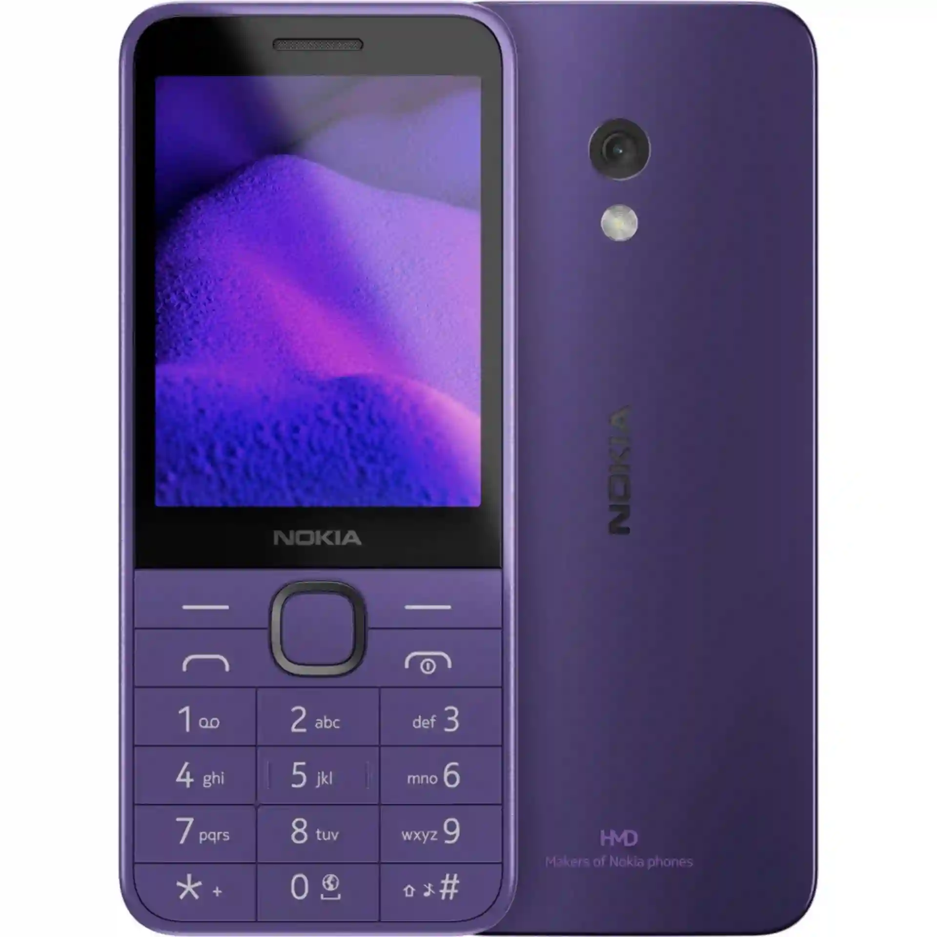 Nokia 235 4G TA-1614 Dual SIM Purple | Nokia 4G Feature Phone Qatar