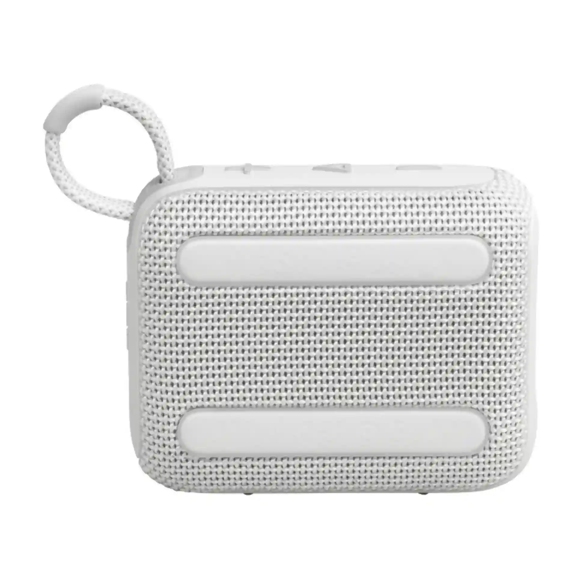 JBL Go 4 White Ultra-Portable Waterproof Bluetooth Speaker | Clean Look & Powerful Sound