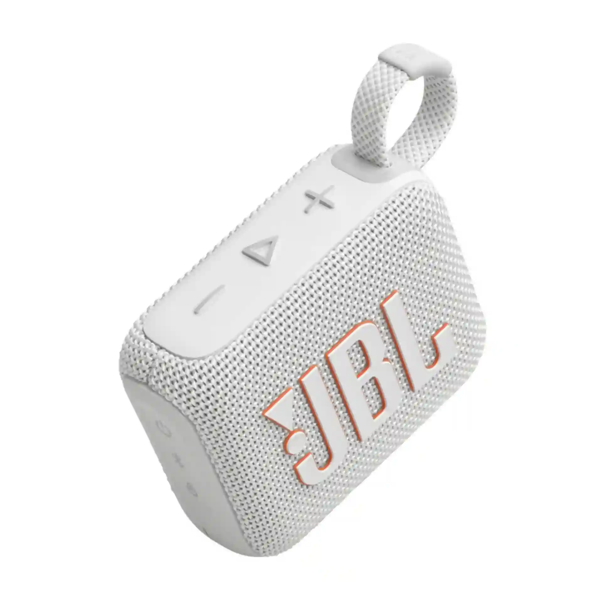 JBL Go 4 White Ultra-Portable Waterproof Bluetooth Speaker | Clean Look & Powerful Sound