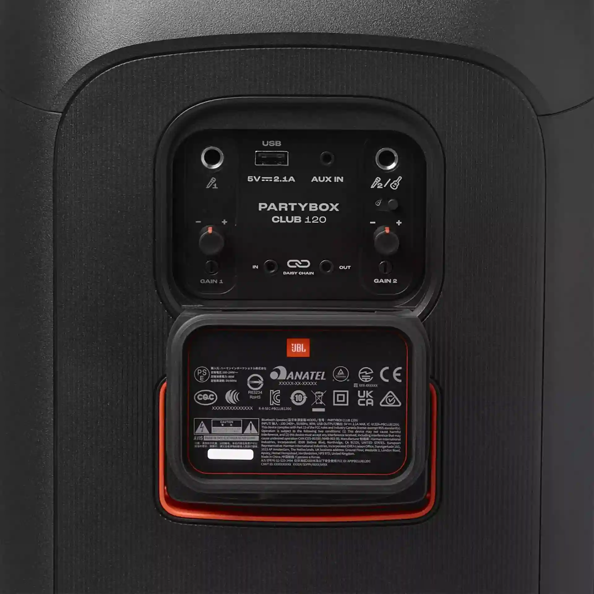 JBL PartyBox Club 120 Portable Party Speaker | Powerful Sound & Futuristic Lightshow