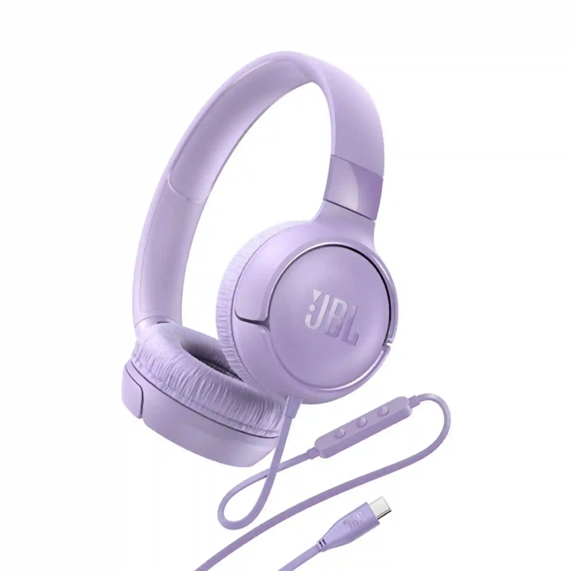 JBL T520C USB-C Purple Hi-Res Wired On-Ear Headphones with Mic | Qatar