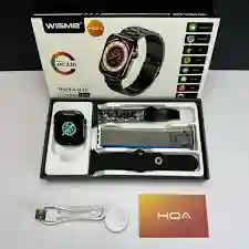 WISME WS10-6 MAX Smart Watch with 2.02" HD Display, Bluetooth Calling & Fitness Tracking
