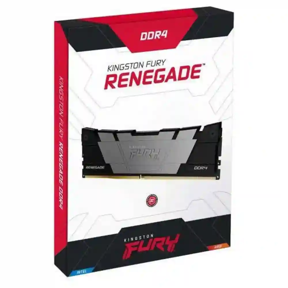 Kingston FURY Renegade Black DDR4 16GB KF432C16RB2K2/16 Desktop Memory