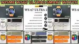 WS-67 Ultra 2 Smart Watch – Large 2.0″ AMOLED Display with 3-Strap Bundle