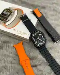 WS-X5 ULTRA 2 Smart Watch – 2.0″ Display, Bluetooth Call & Triple Strap Bundle