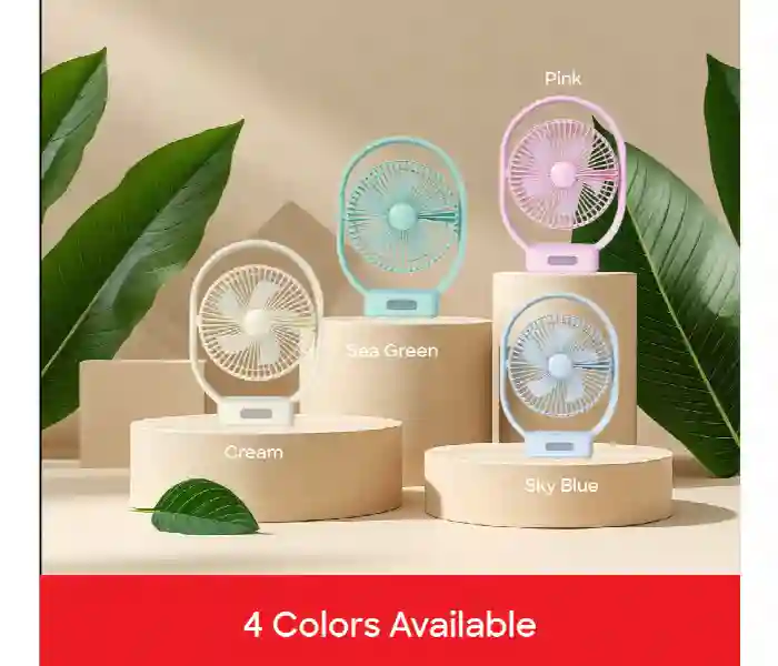 Sanford Rechargeable Mini Fan SF6662MFN