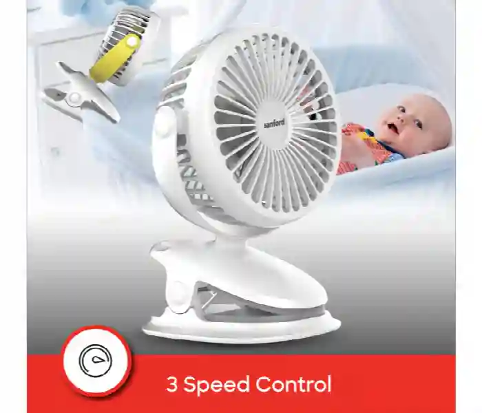 Sanford Portable Clip Fan SF6664PCF