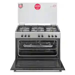 Simfer 9060SE 90x60 Cooker | 5 Gas Burners | Electric Fan Oven | Full Safety | Cast Iron