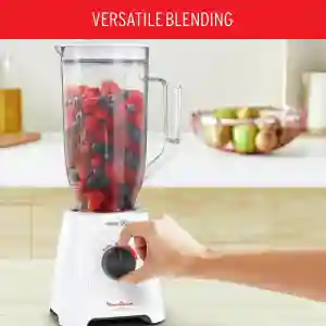 Moulinex Blendforce XXL Blender LM458127 | 600W | 2.8L Jar | Ice Crusher | 2 Attachments | Made in China