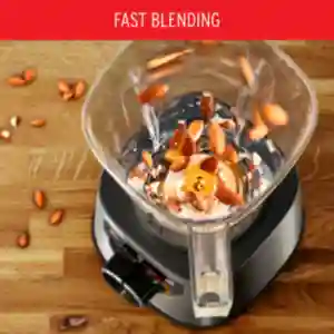 Moulinex High Speed Blender LM88HD27 | 1200W | 2L Tritan Jar | Golden Blades | 3 Programs