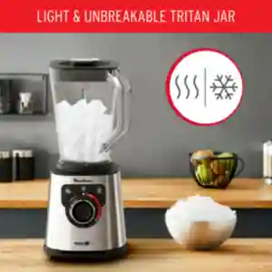 Moulinex High Speed Blender LM88HD27 | 1200W | 2L Tritan Jar | Golden Blades | 3 Programs